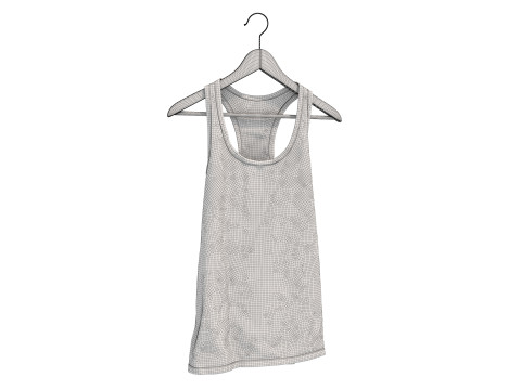Clothing on Hanger 14 Modelo 3D
