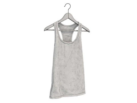 Clothing on Hanger 14 3D Model