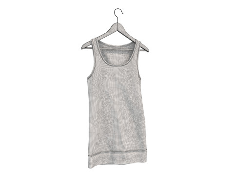 Clothing on Hanger 14 Modelo 3D