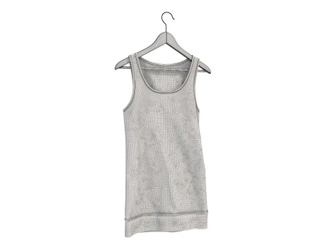Clothing on Hanger 14 3D Model