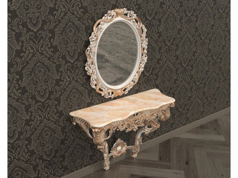 Classic European Style Console Table 10 3D Model