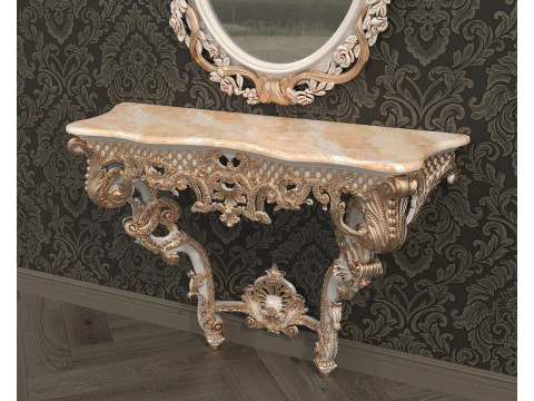 Classic European Style Console Table 10 3D Model