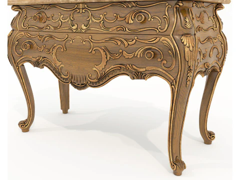 Arm&aacute;rio e Decora&ccedil;&atilde;o de estilo Cl&aacute;ssico Europeu 9 Modelo 3D