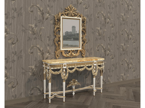 Classic European Style Console Table 11 Modelo 3D