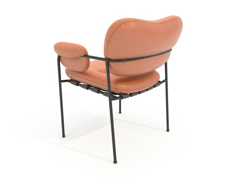 Modern Dining Table and Chairs 45 3D 모델