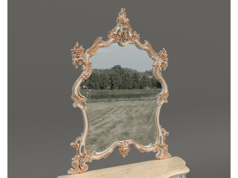 Classic European Style Console Table 13 Modèle 3D