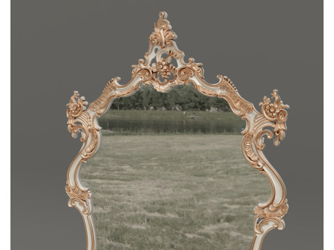 Classic European Style Console Table 13 Modèle 3D