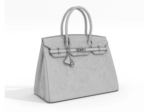 Fashion Handbag Collection 7 3D Model