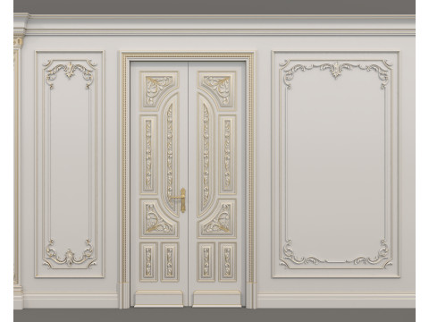 Wall Molding in Classic French Style 54 Modèle 3D