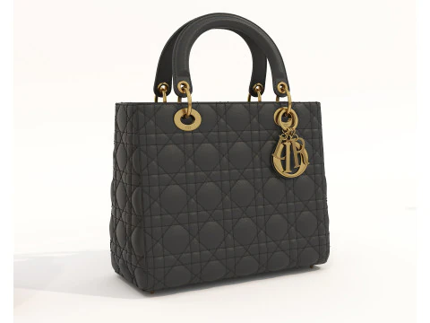 Fashion Handbag Collection 8 3D Model