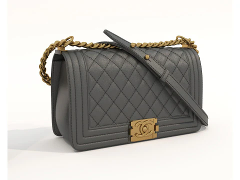 Fashion Handbag Collection 8 3D Model