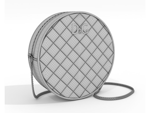 Fashion Handbag Collection 8 3D Модель