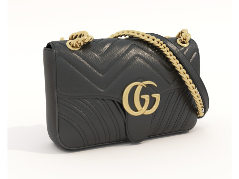 Fashion Handbag Collection 9 3Dモデル