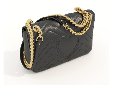Fashion Handbag Collection 9 3D Model