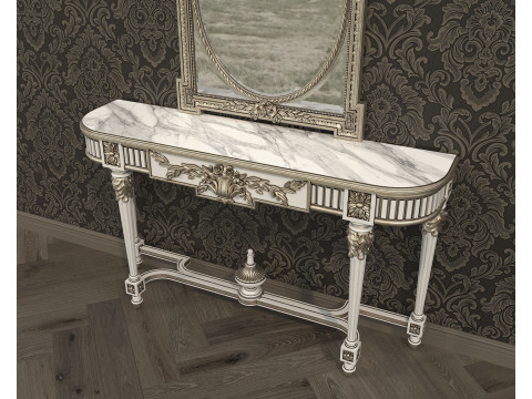 Classic European Style Console Table 15 Modèle 3D