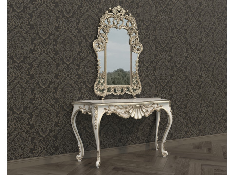 Classic European Style Console Table 16 3D Model