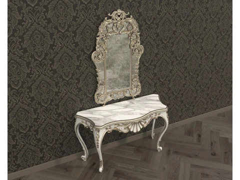 Classic European Style Console Table 16 3D Model