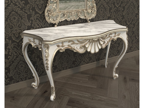 Classic European Style Console Table 16 Model 3D