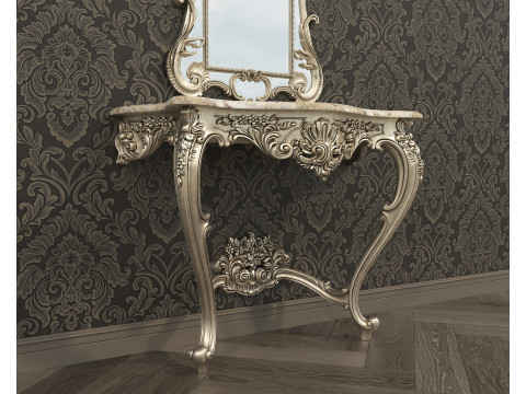Classic European Style Console Table 17 Model 3D