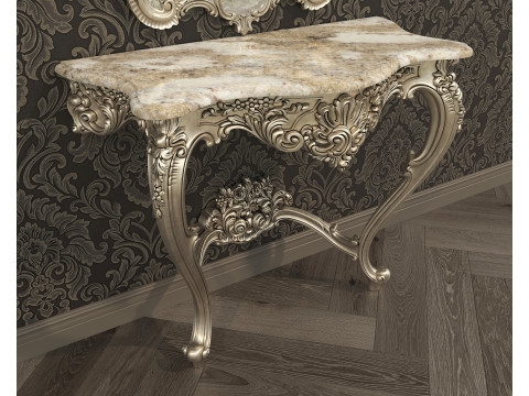 Classic European Style Console Table 17 Model 3D