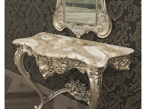 Classic European Style Console Table 17 Model 3D