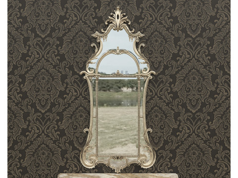 Classic European Style Console Table 17 Model 3D