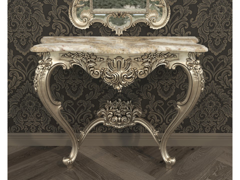 Classic European Style Console Table 17 Model 3D