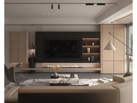 Living Room Scene 20 3D 모델