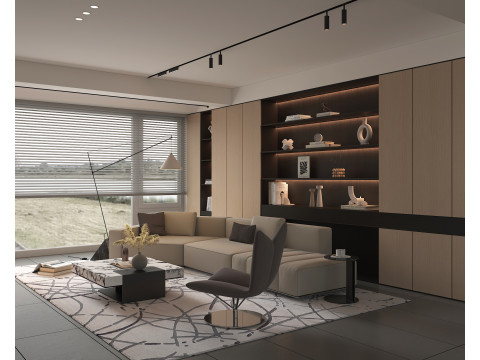Living Room Scene 20 3D 모델