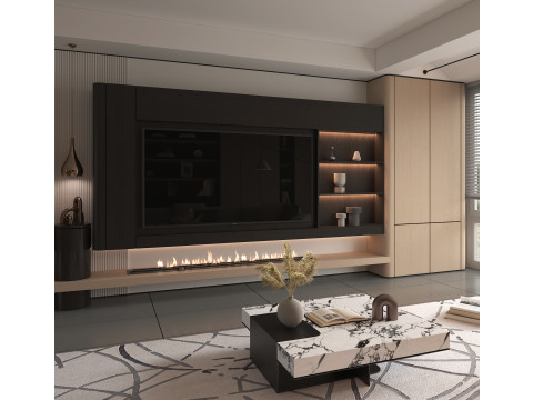 Living Room Scene 20 3D 모델