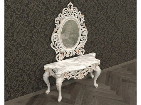 Consolle in stile classico europeo 19 Modello 3D