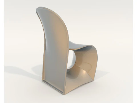Modern Dining Table and Chairs 47 3D Model