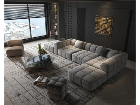 Living Room Scene 21 3D Model