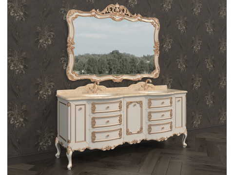 Classic Bathroom Cabinet With Sink Modelo 3D