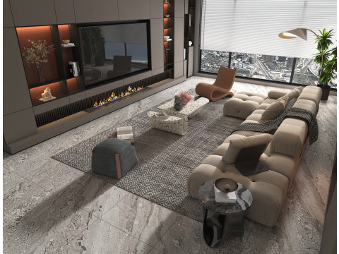 Living Room Scene 23 3D Modell