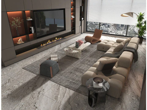 Living Room Scene 23 3D Model