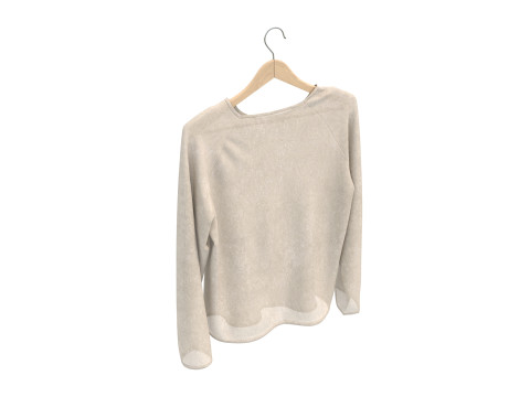 Одяг на вішалці 15 3D Модель