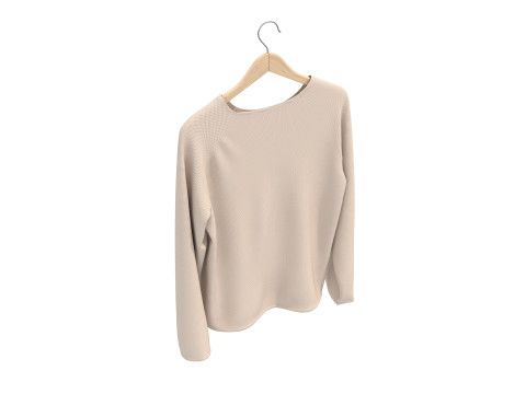 Одяг на вішалці 15 3D Модель