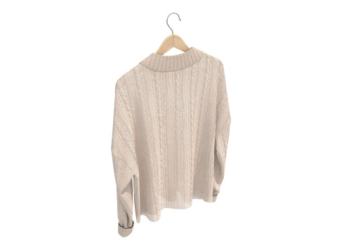 Одяг на вішалці 15 3D Модель