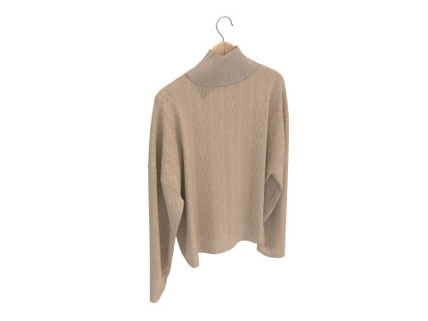 Одяг на вішалці 15 3D Модель