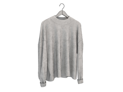 Одяг на вішалці 15 3D Модель