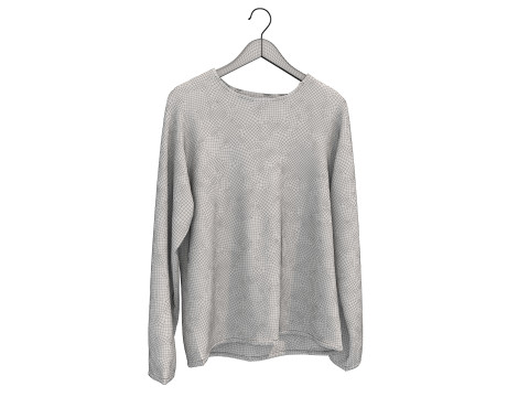 Одяг на вішалці 15 3D Модель