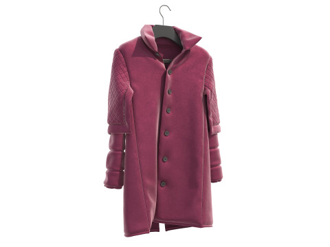 Одежда на вешалке 16 3D Модель