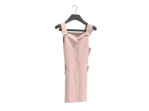 Clothing on Hanger 16 3D Model