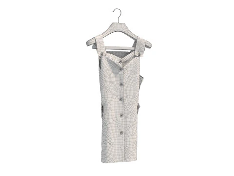 Clothing on Hanger 16 3D Model