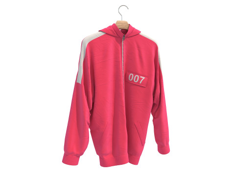 Пальто на вішалці 9 3D Модель