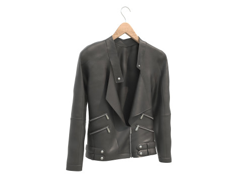 Пальто на вішалці 9 3D Модель