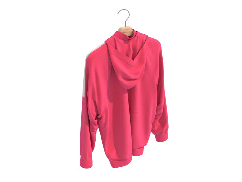 Пальто на вішалці 9 3D Модель