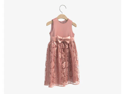 Children Clothing on Hanger 5 3D Model
