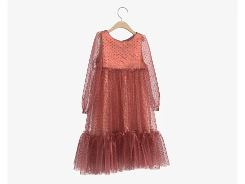 Children Clothing on Hanger 5 3D Model